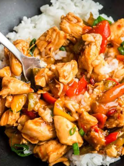 Sweet Chilli Chicken Rice Bowl