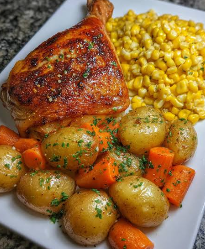Herb Roasted Chicken Grain Bowl