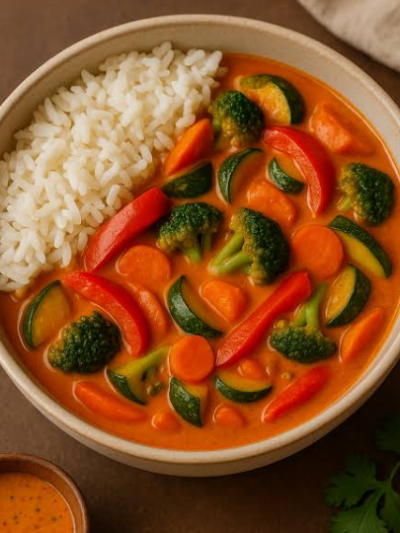 Vegetable Curry Rice Ready Meal