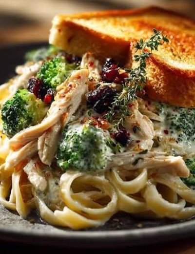 Chicken & Broccoli Creamy Pasta