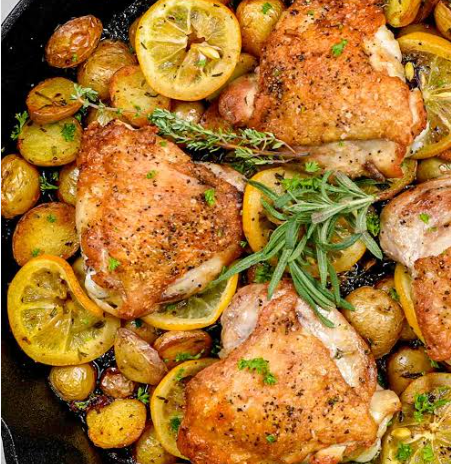 Lemon Herb Chicken Potato Meal