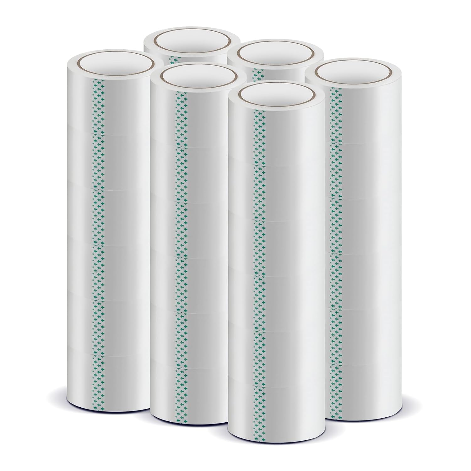 Clear Packing Tape, 36 Rolls Heavy Duty Packing Tape, 2.36" Wide x 65.6 Yard Per Roll Packaging Tape for Moving, Sealing & Shipping